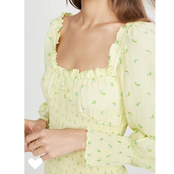 NWT Faithful The Brand Gombardy Mini Dress in Bisset Floral - Picture 15 of 16